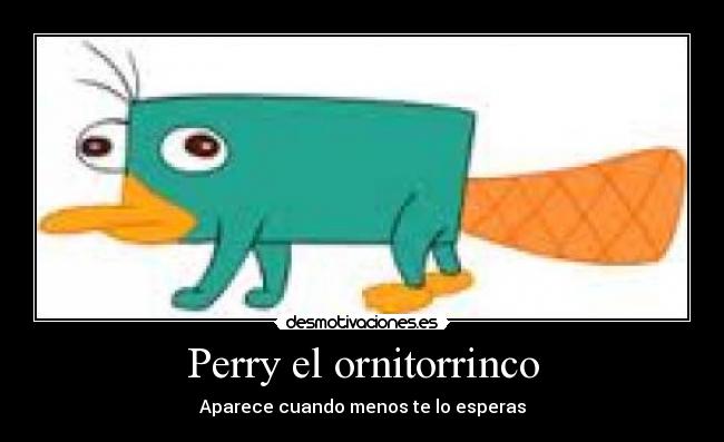 Perry el ornitorrinco -
