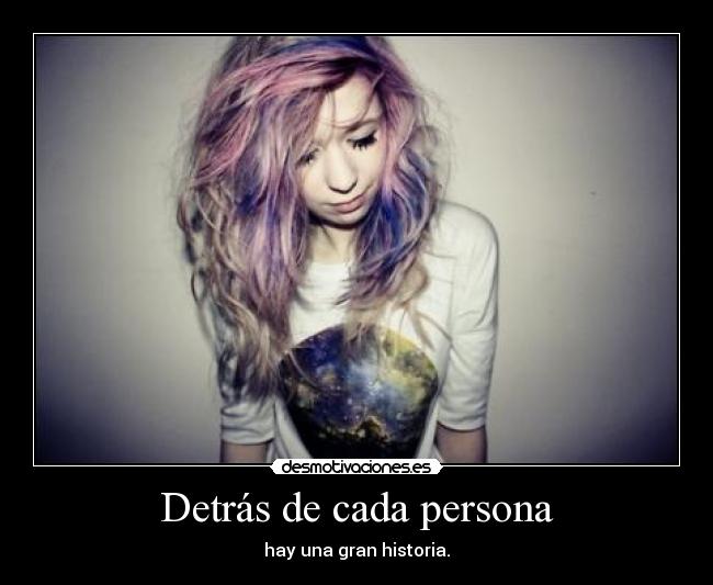 Detrás de cada persona - 