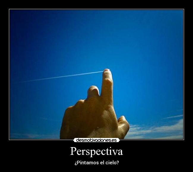 Perspectiva - ¿Pintamos el cielo?