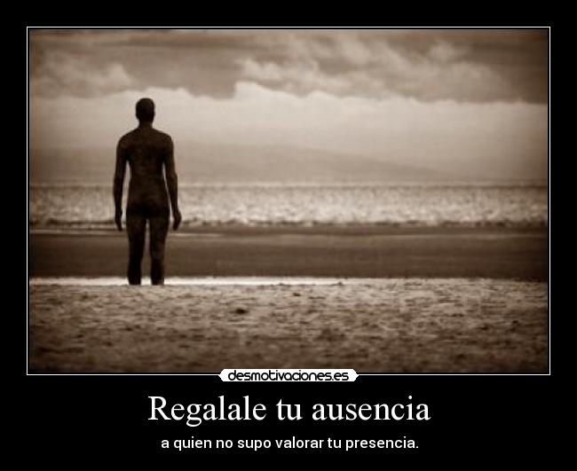 Regalale tu ausencia - 