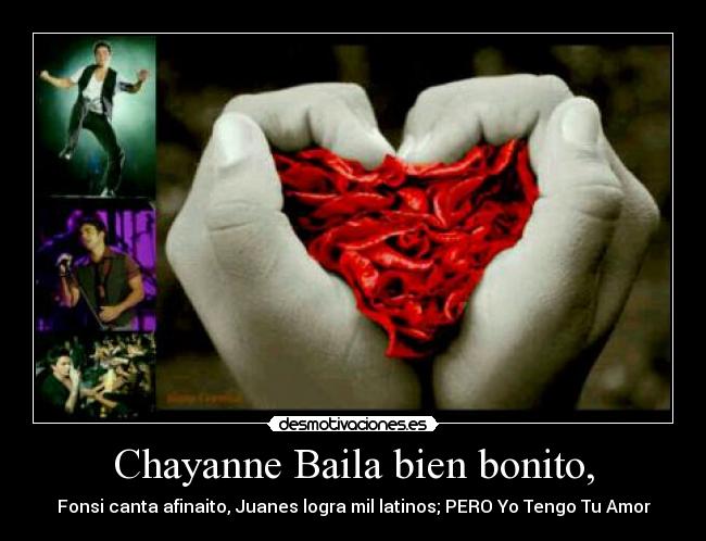 Chayanne Baila bien bonito, -