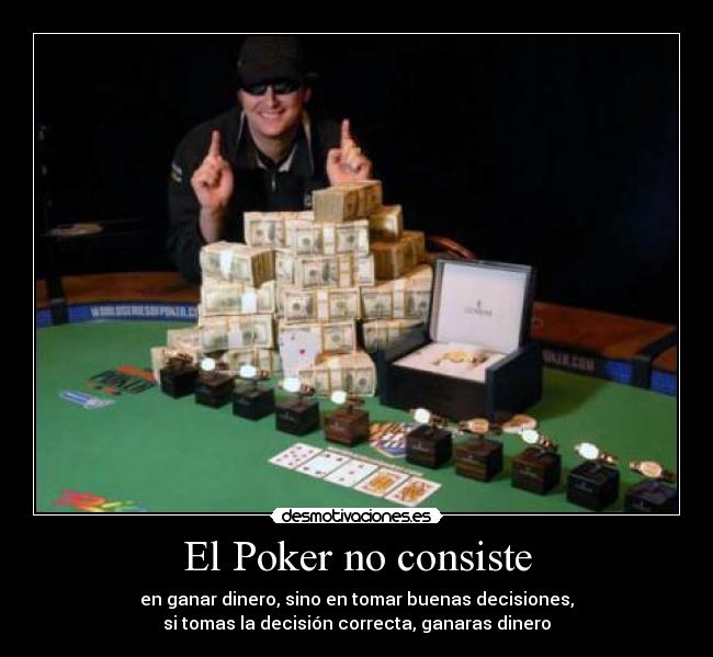 El Poker no consiste - 