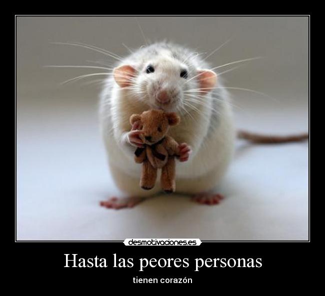 Hasta las peores personas -