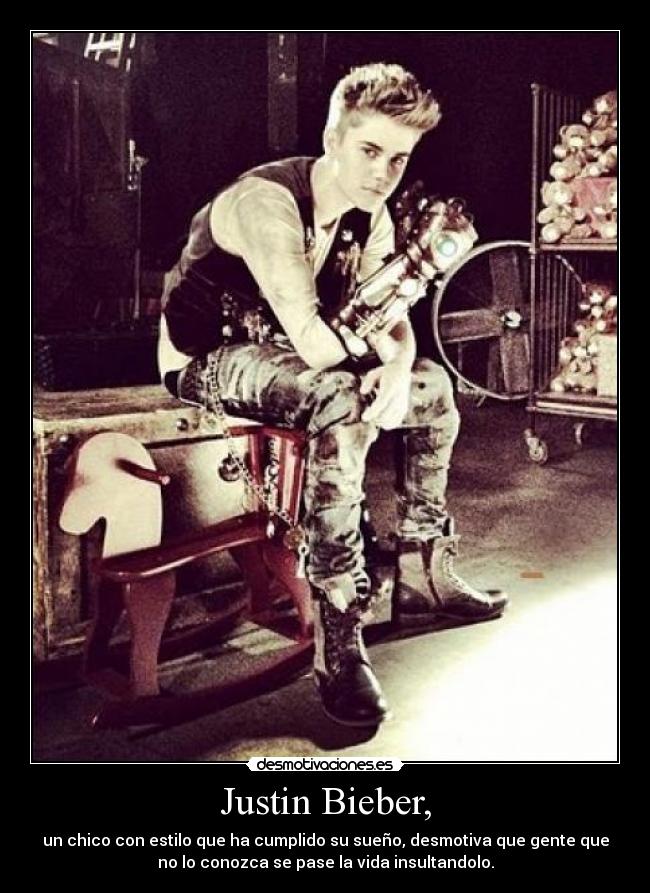 Justin Bieber, -