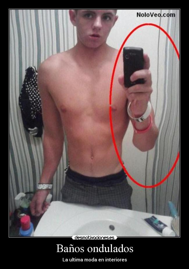 Baños ondulados - La ultima moda en interiores