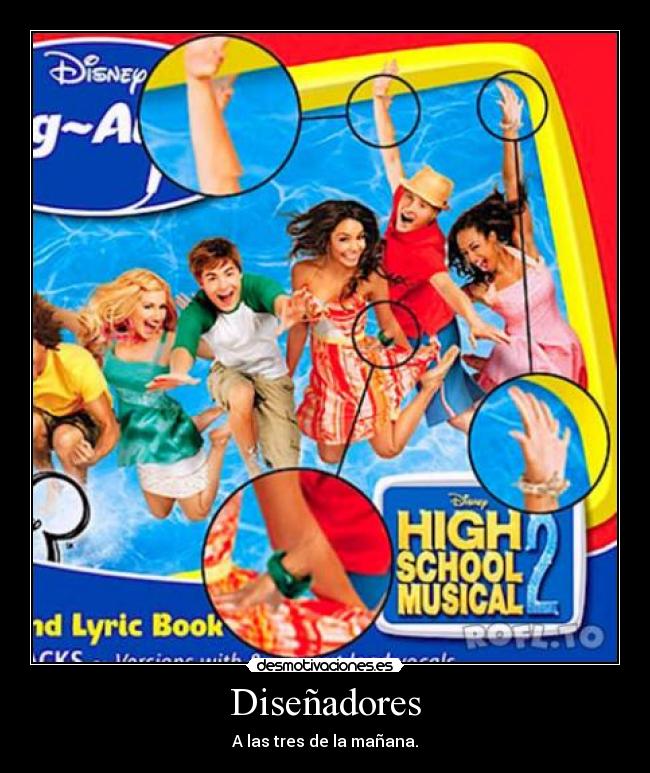 Diseñadores - A las tres de la mañana.