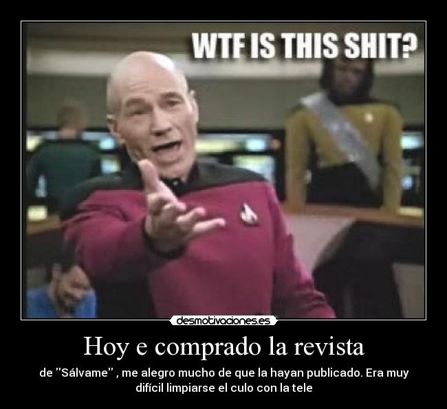 Hoy e comprado la revista - 