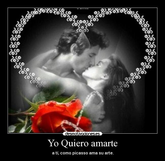 Yo Quiero amarte -