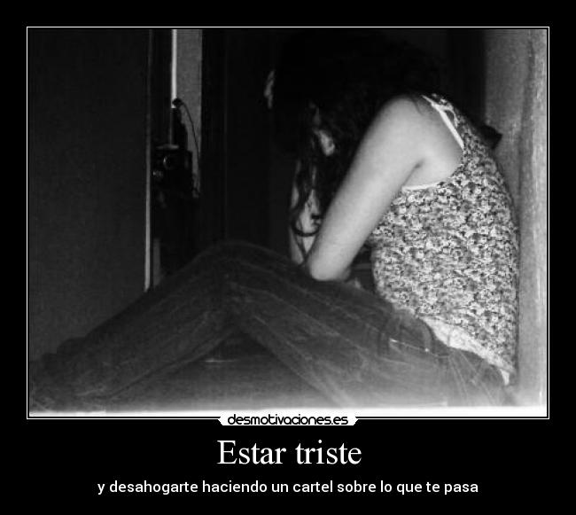 Estar triste - 