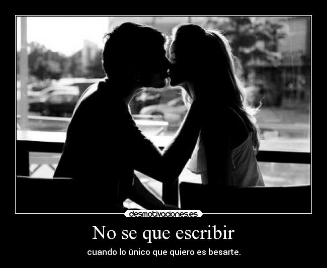 No se que escribir -