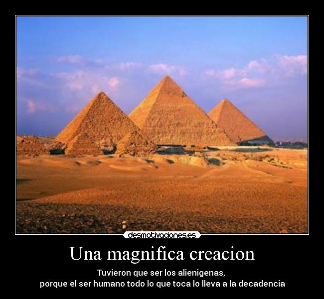 Una magnifica creacion - 