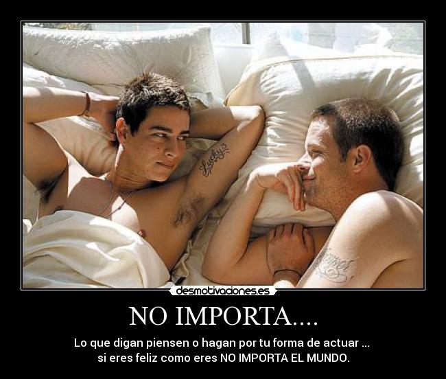 NO IMPORTA.... -