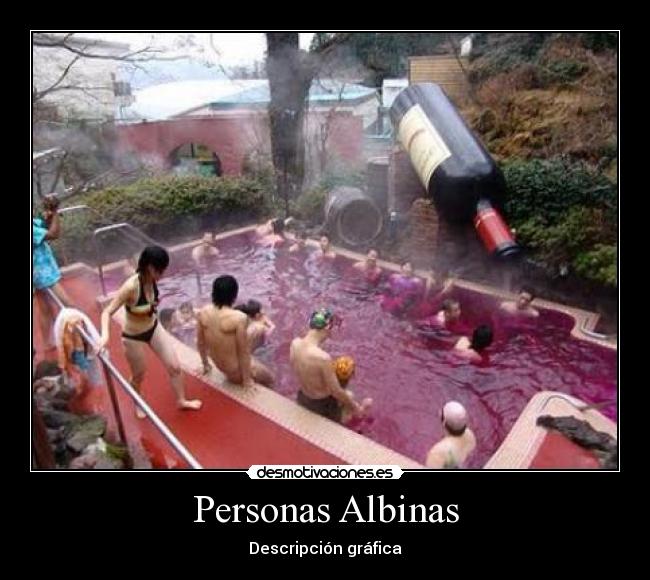 Personas Albinas - Descripción gráfica