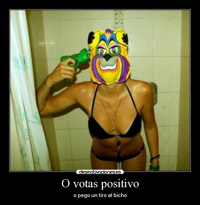 O votas positivo -