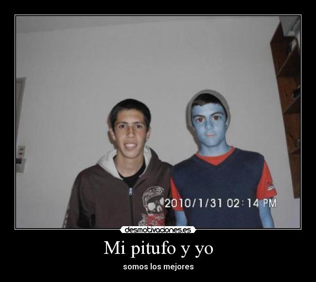Mi pitufo y yo - somos los mejores
