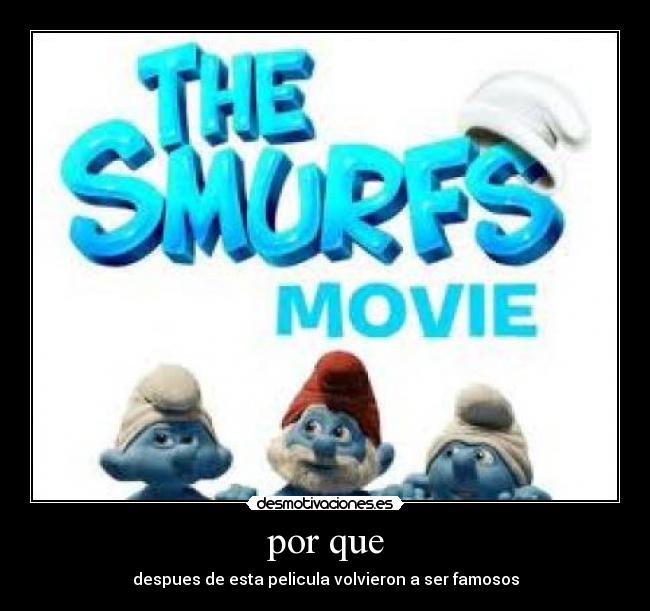 por que - despues de esta pelicula volvieron a ser famosos