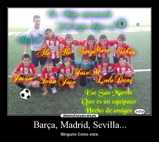 Barça, Madrid, Sevilla... -
