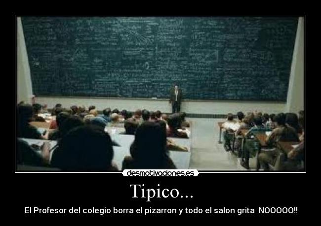 Tipico... -