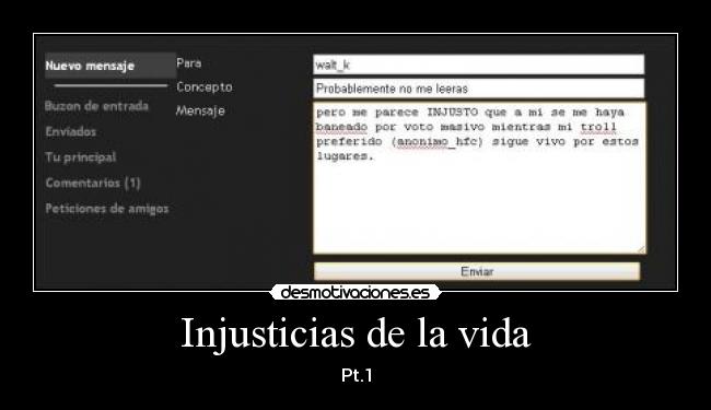 Injusticias de la vida - 