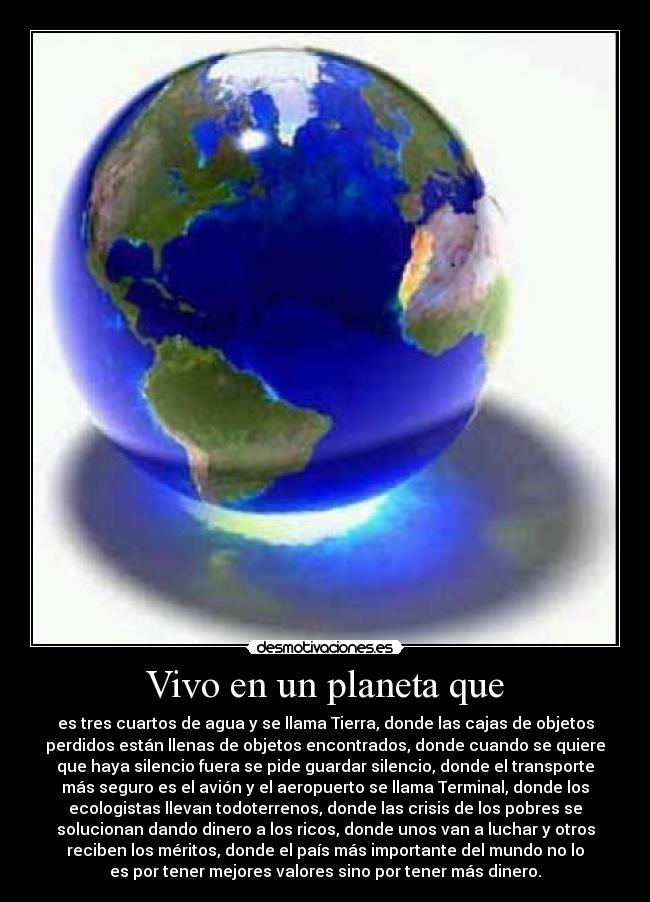 carteles este mundo tiene pies cabeza desmotivaciones