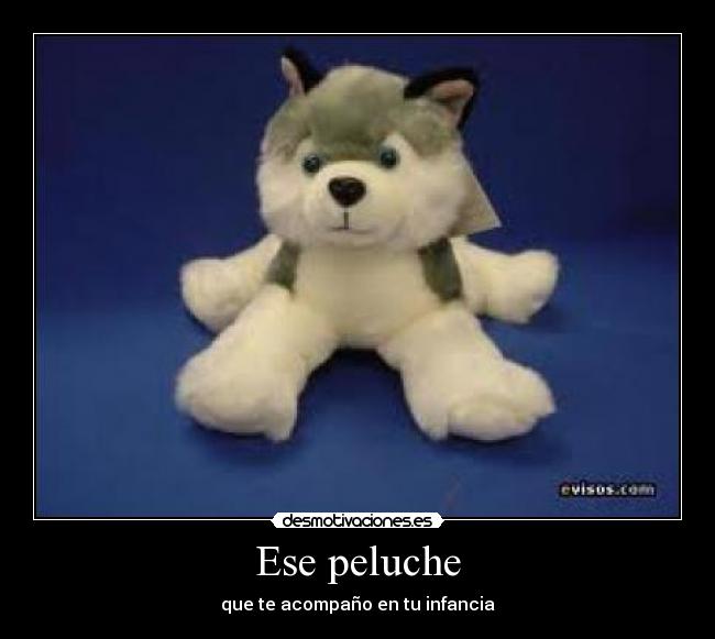 Ese peluche -