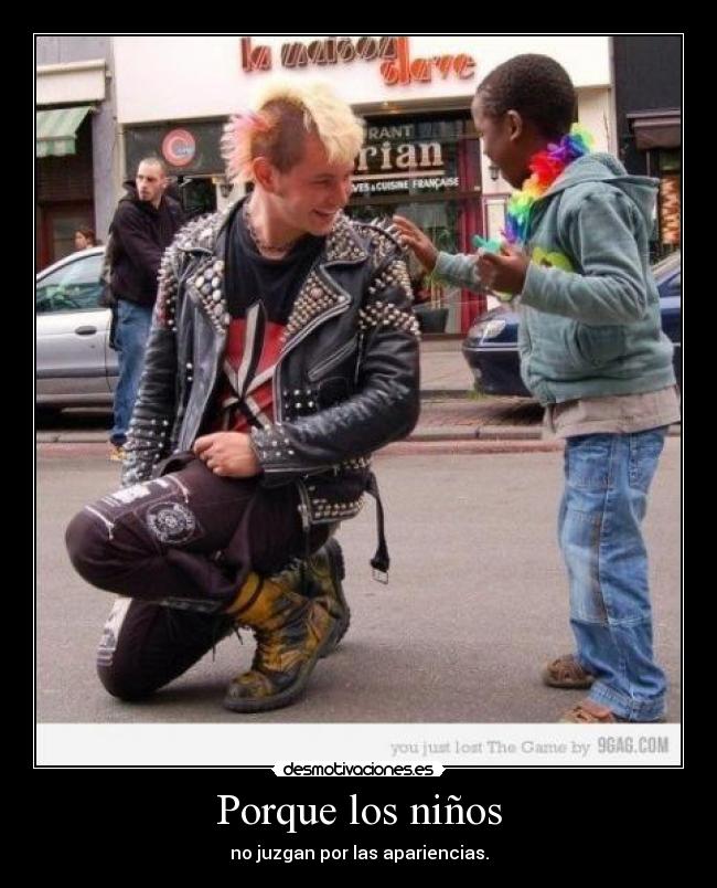 Porque los niños -