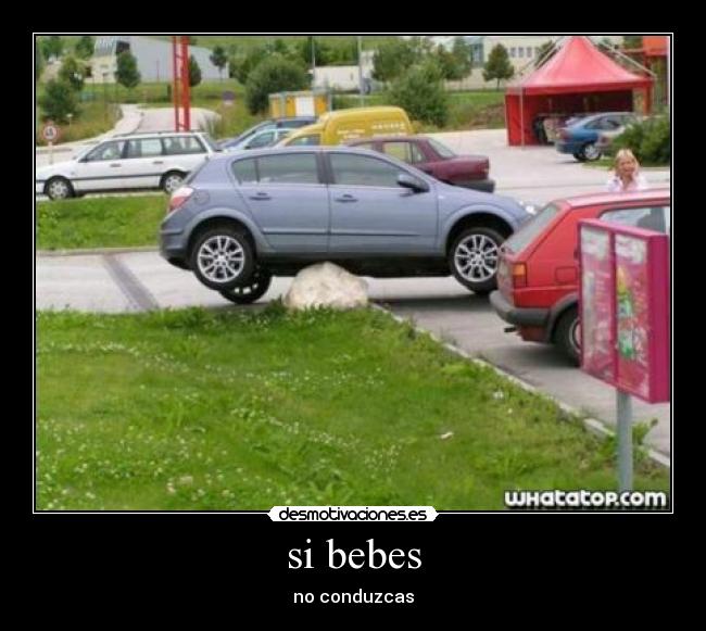 si bebes - no conduzcas