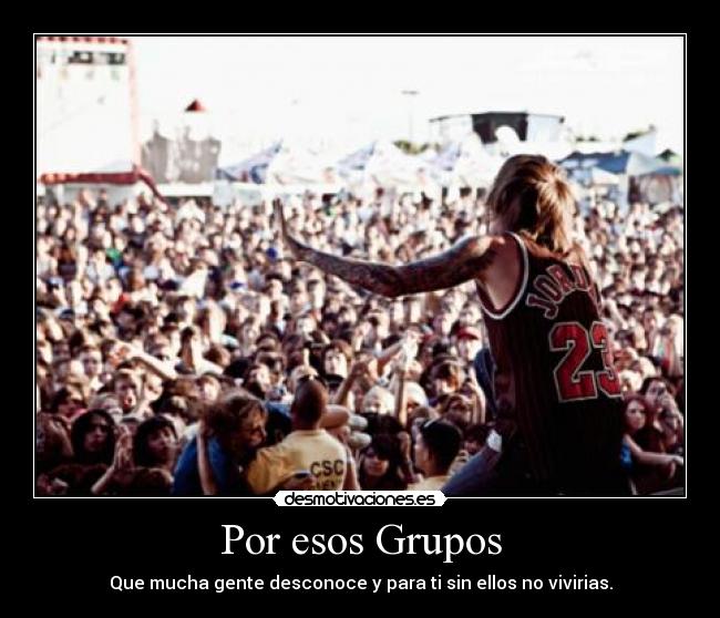 Por esos Grupos -