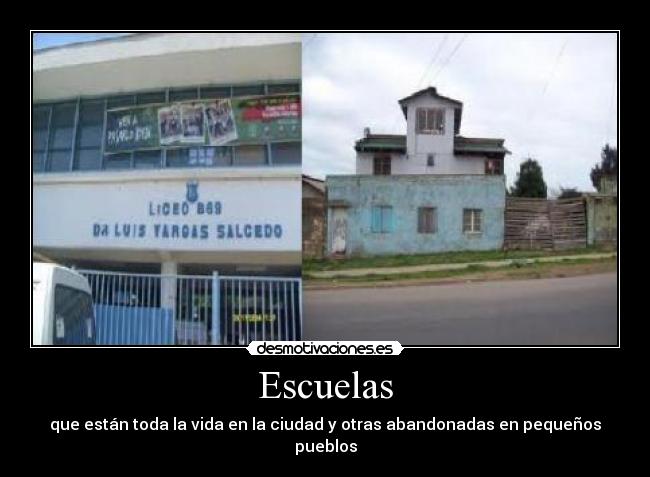 Escuelas -