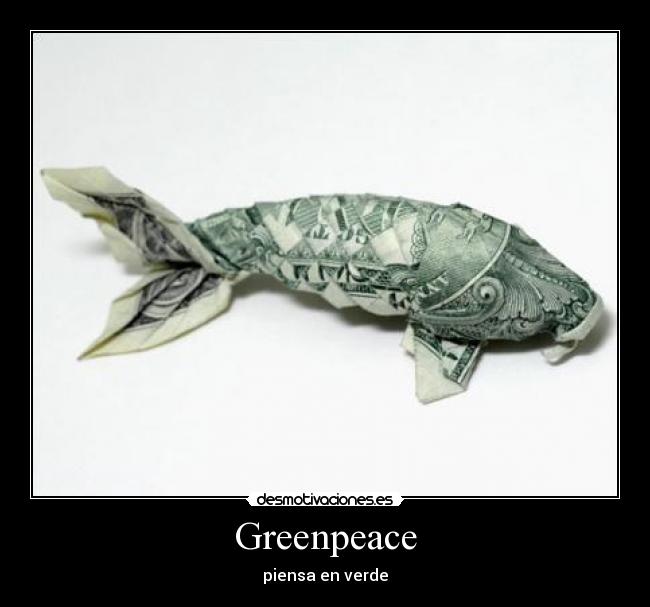 Greenpeace - piensa en verde