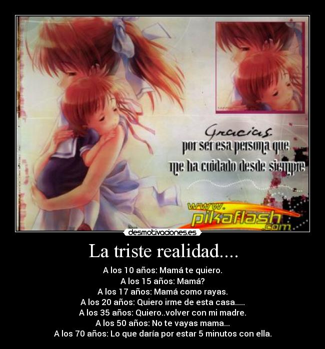 La triste realidad.... -