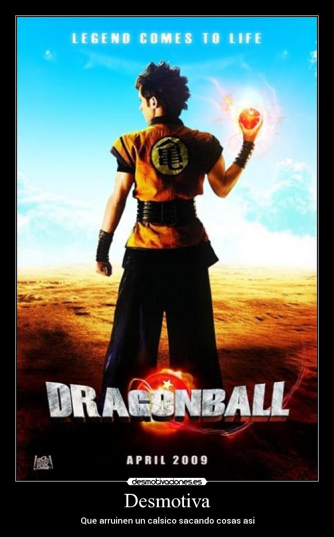 Desmotiva - Que arruinen un calsico sacando cosas asi