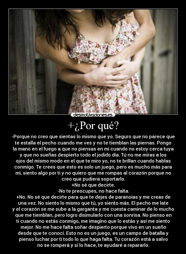 +¿Por qué? -