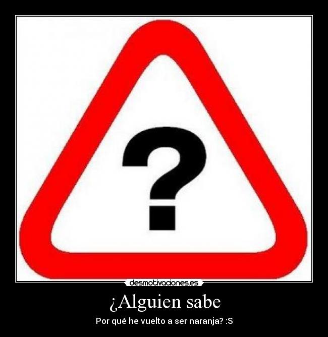 ¿Alguien sabe - 