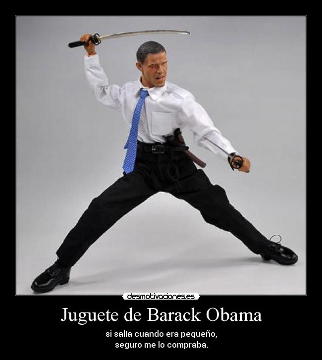Juguete de Barack Obama -