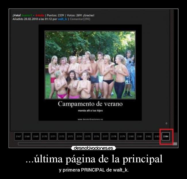 ...última página de la principal - 