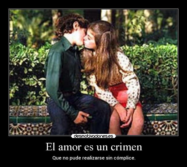 El amor es un crimen -