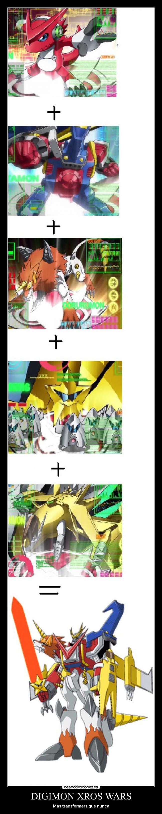 DIGIMON XROS WARS - Mas transformers que nunca