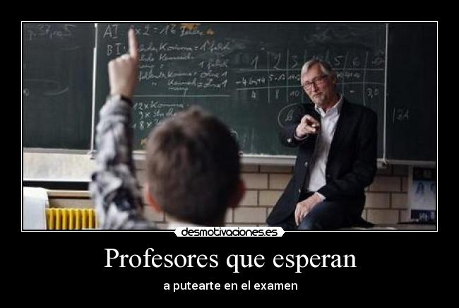 Profesores que esperan -
