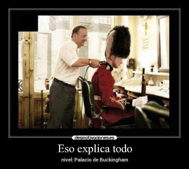Eso explica todo - nivel: Palacio de Buckingham