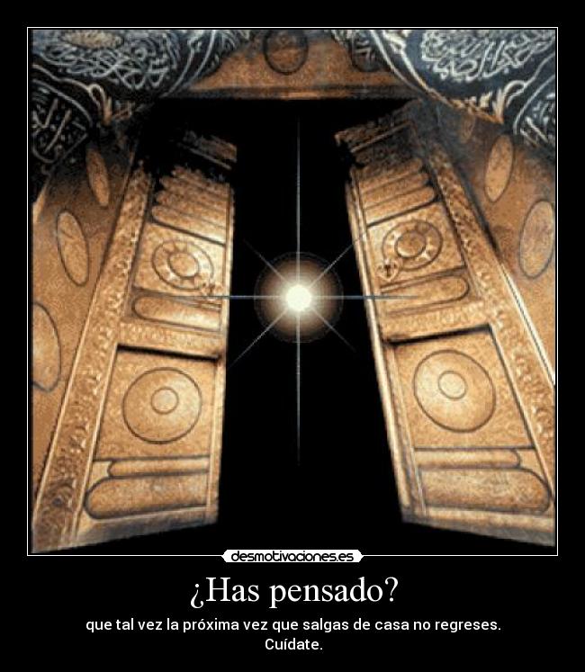 ¿Has pensado? - 