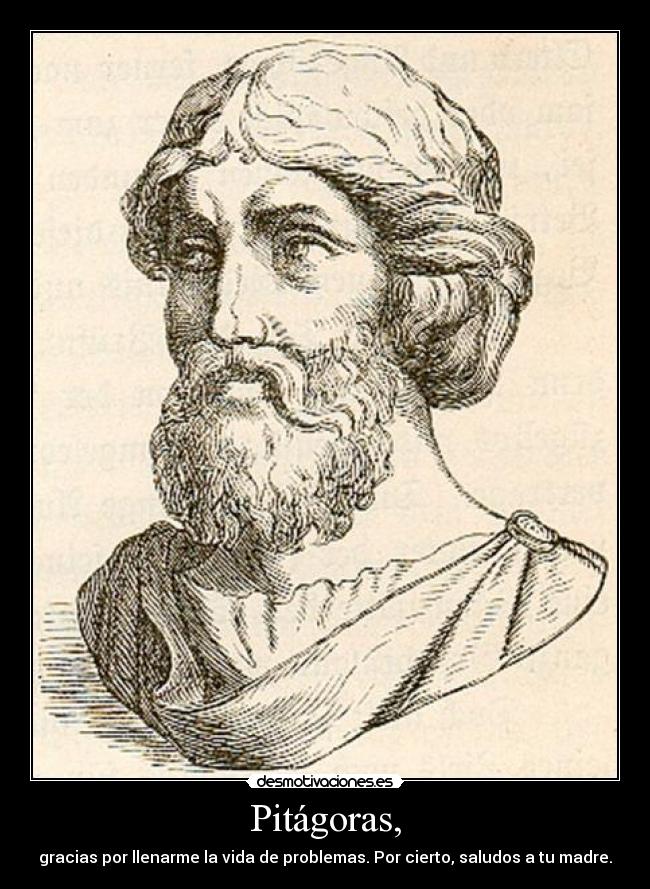 Pitágoras, -