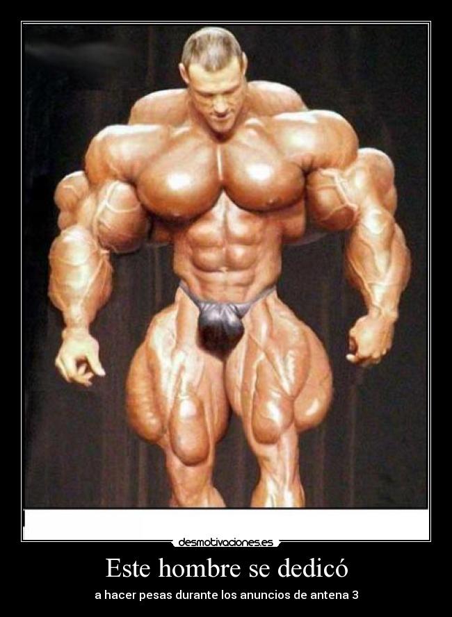 Este hombre se dedicó - 