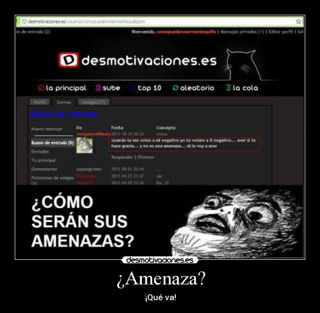 carteles its final countdown nanananaaaananananana desmotivaciones