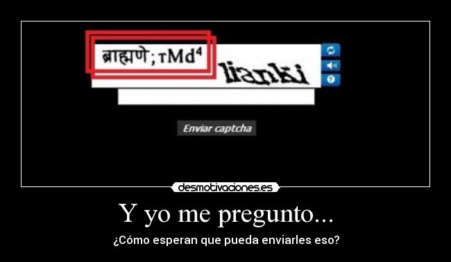 Y yo me pregunto... -