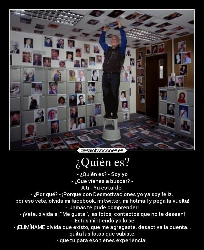 carteles olvidame pega vuelta desmotivaciones