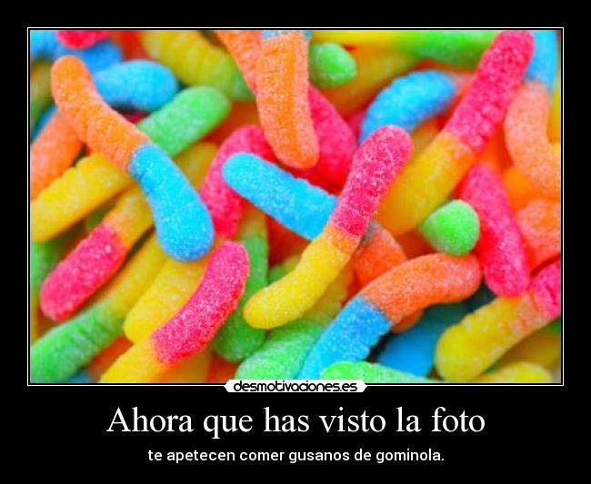 Ahora que has visto la foto -