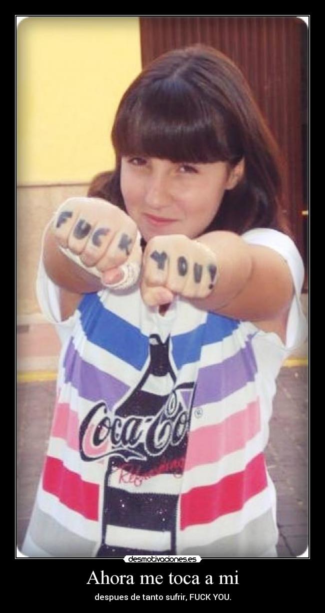 Ahora me toca a mi - 