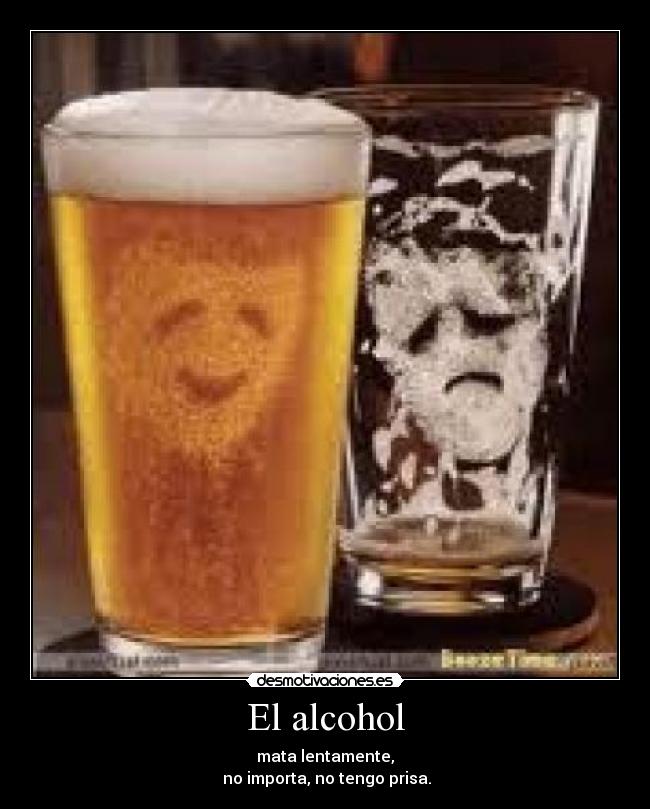 El alcohol -