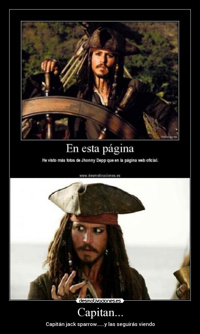 Capitan... -